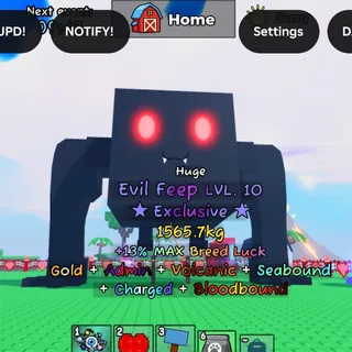 Huge Evil Feep | Catch and Tame