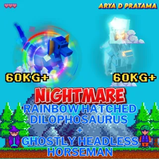 RBH NM DILO 60KG + GHOSTLY HEADLESS HORSEMAN 60KG