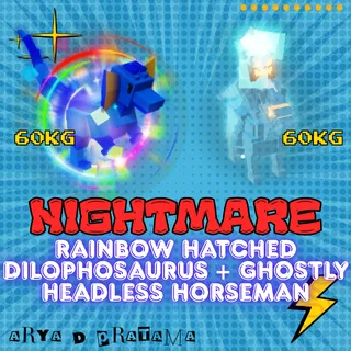 RBH DILO 60KG + GHOSTLY HEADLESS HORSEMAN 60KG