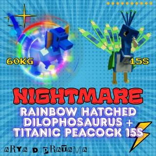 RBH NM DILO 60KG + TITANIC PEACOCK 15S