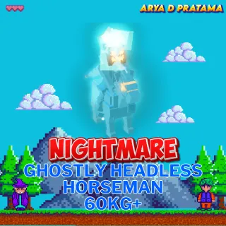 GHOSTLY HEADLESS HORSEMAN 60KG+