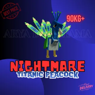 TITANIC NIGHTMARE PEACOCK 90KG+