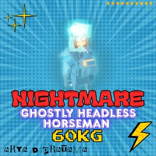 GHOSTLY HEADLESS HORSEMAN 60KG+