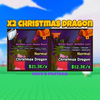 X2 Christmas Dragon | Catch And Tame