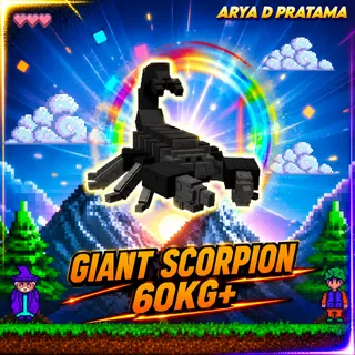 GIANT SCORPION 60KG+