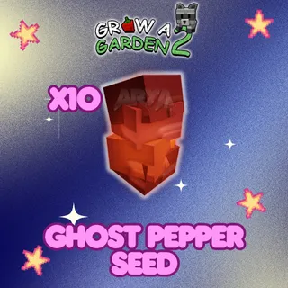 x10 Ghost Pepper Seed | Grow a Garden 2