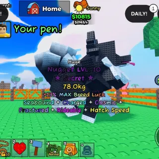 HUGE NUGGET | CATCH AND TAME!