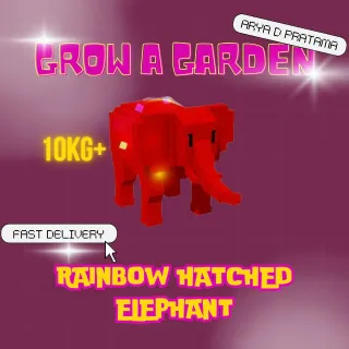 RAINBOW HATCHED ELEPHANT 10KG+