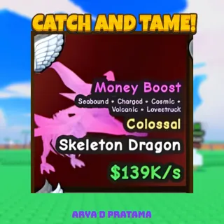 Colossal Skeleton Dragon | Catch And Tame