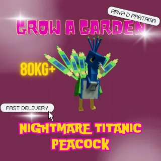 NIGHTMARE TITANIC PEACOCK 80KG+