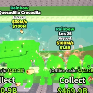 Rainbow Los 25 and Ques