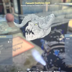 FASNACHT DEATHCLAW MASK