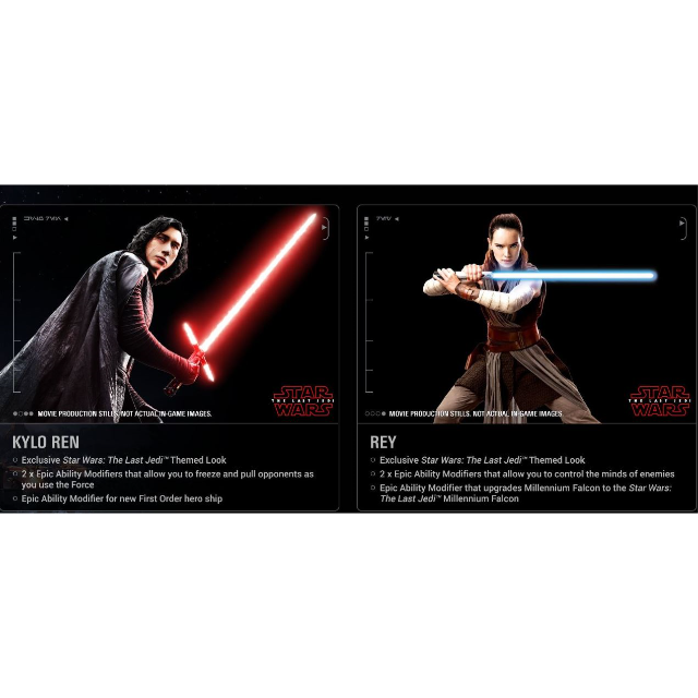 Star Wars Battlefront Ii 2 The Last Jedi Heroes Dlc Ps4 Key - 