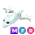 Mfr Halloween white Ghost DRagon