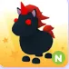 Neon No Potion Evil Unicorn