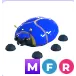 Mfr Giant Blue Scarab