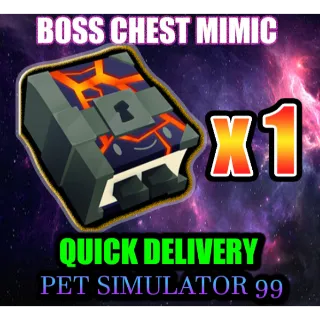 1x Boss Chest Mimic Enchant