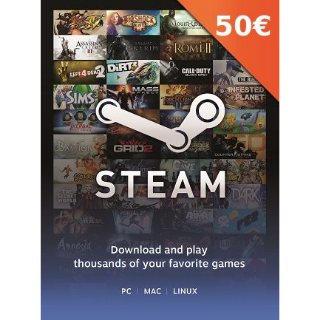 Steam 57.00$ Gift Card Global (Instant Delivery) - Steam Gift Cards