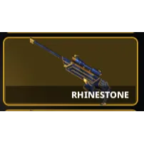 Blue Rhinestone Sniper