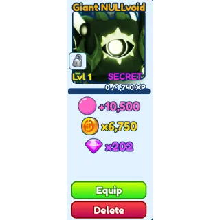 Shiny Giant Nullvoid