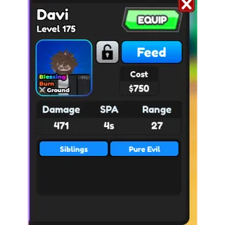 Davi (Dabi) | All Star Tower Defense (ASTD)
