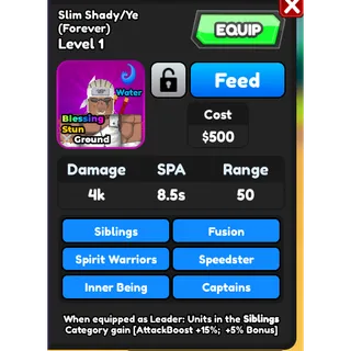 Slim Shady/Ye (Forever) | All Star Tower Defense (ASTD)