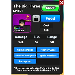 The Big Three (Kagura Bacchi) | All Star Tower Defense (ASTD)