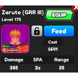 Naruto (GRR3) | ASTD (All Star Tower Defense)