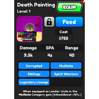 Death Painting (Choso) | All Star Tower Defense (ASTD)