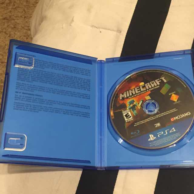 minecraft ps2 cd