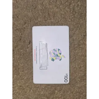 $100.00 USD Apple
