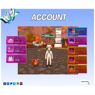 WORLD ZERO OG WHITE FEDORA HAT ACCOUNT