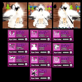 WHITE SET