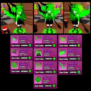 GREEN SET