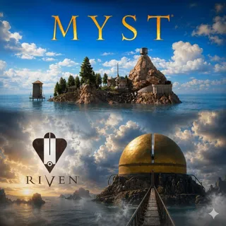 Myst + Riven Bundle – PC (Steam Keys) (Instant Delivery) (Global)