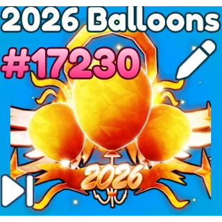 2026 BALLOONS