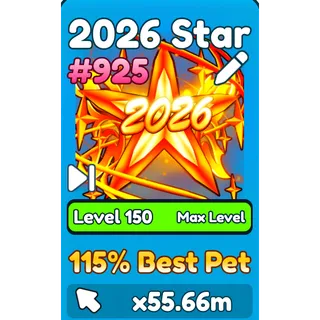 2026 star #925
