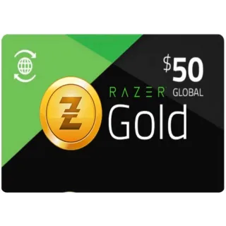 $50.00 USD $50.00 USD Razer Gold
