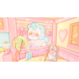 BALLON UNICORN SUMMER TINY HOME