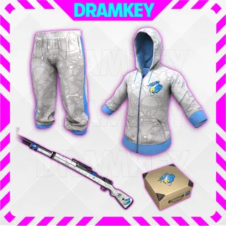 PUBG | XDD'S CRATE SET + 120 G COIN