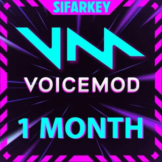Voicemod PRO – 1 Month Subscription [KEY] – Instant Delivery