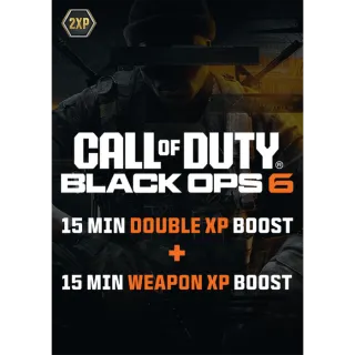 Call of Duty: Black Ops 6 | (30) minutes of Dual XP Boost ( 15 min. of dual XP 15 min. of weapon XP ) GLOBAL