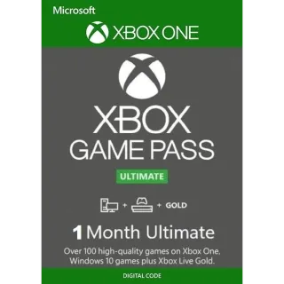 Xbox Game Pass Ultimate + EA Play – 1 Month (For New Users Only)