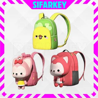 PUBG | ALI THE FOX AND FRIENDS BACKPACK SET