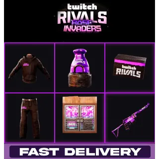 RUST | ITEMS | TWITCH DROPS | ROUND 33 | 6 SKINS