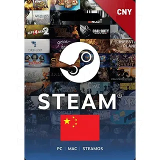Steam Gift Card 36.00 CN¥ China Yuan Gift Card| Wallet Code