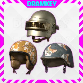 PUBG | CORGI HELMET SET