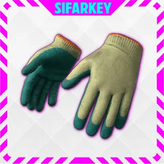PUBG | Worker's Gloves (Yellow)