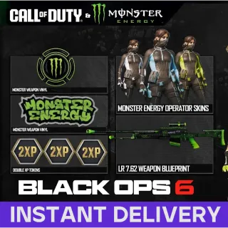 Call of Duty Black Ops 6 - Monster Energy Bundle (PC, PS5, PS4, Xbox Series X/S, Xbox One) - GLOBAL KEY