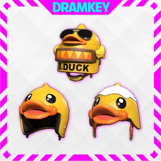 PUBG | B.DUCK HELMET SET